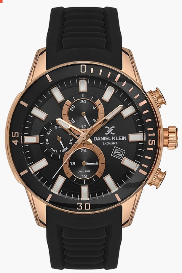 Daniel Klein Exclusive Chronograph case back