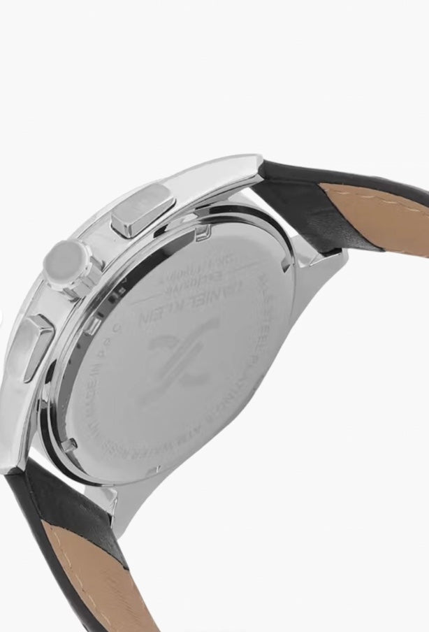 Daniel Klein Exclusive chronograph case detail